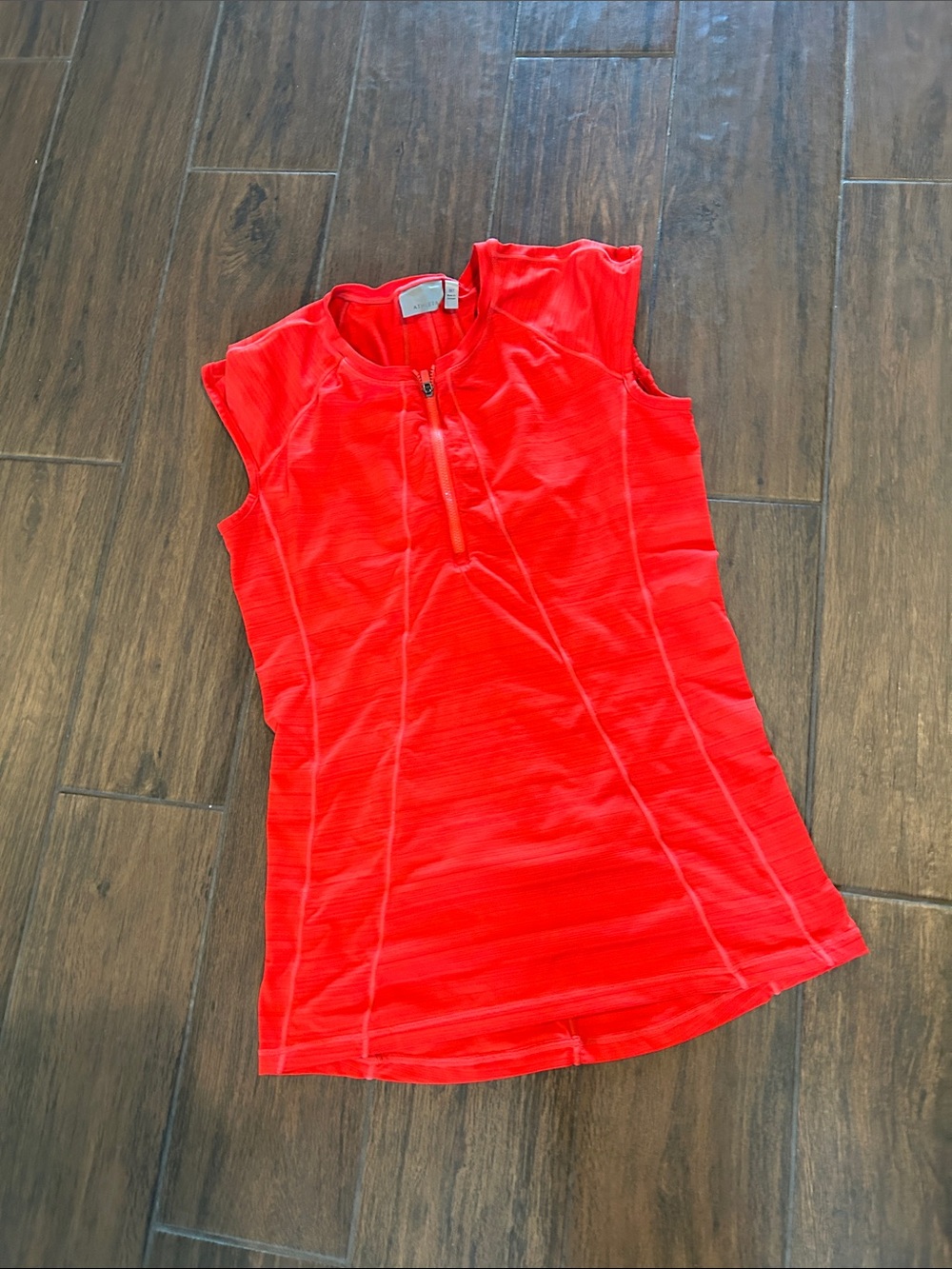 Athleta' Active quarter Zip-Front top
